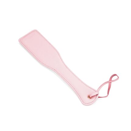 Liebe Seele White & Pink Leather Paddle