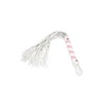Liebe Seele White & Pink Leather Flogger