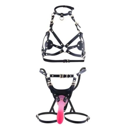 LOCKINK SEVANDA Queen Sheba Set with Pink Dildo