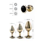 Набір анальних пробок LOCKINK YEAHWOW Nympho Butt Plug Set - Зображення 3