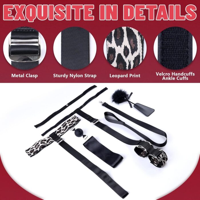 БДСМ-набір LOCKINK YEAHWOW Armbinder Restraint Set Black - Зображення 4