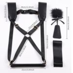 БДСМ-набір LOCKINK YEAHWOW Black Doggy Style Saddle set - Зображення 6