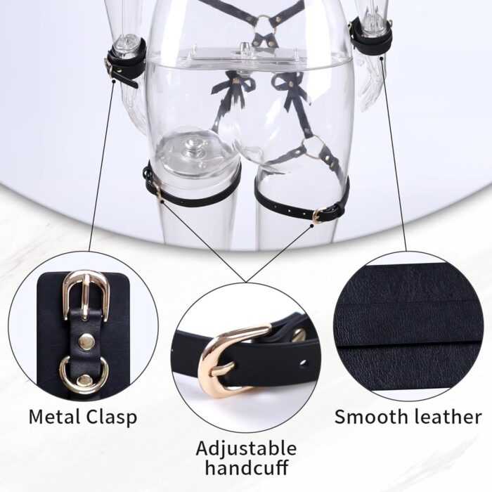 БДСМ-набір LOCKINK YEAHWOW Forced Nadu pose correction set - Зображення 5