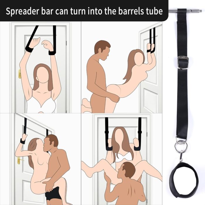 БДСМ-набір LOCKINK YEAHWOW Door Swing & Leg Spreader Bondage set - Зображення 3
