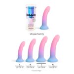 Дилдо з кольоровим градієнтом Love To Love DILDOLLS - UTOPIA L ультрам'який - Зображення 3