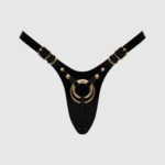 Strap-On-Me Leatherette Harness Fabulous - One Size - Black Glossy