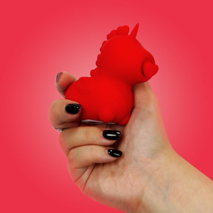 Вібратор-єдиноріжка Unihorn - Cupid's Beau, масажувальний язичок-сердечко - Зображення 3