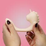 Вібратор-єдиноріжка Unihorn C Horse Coral Throb, вагінально-кліторальна стимуляція - Зображення 4