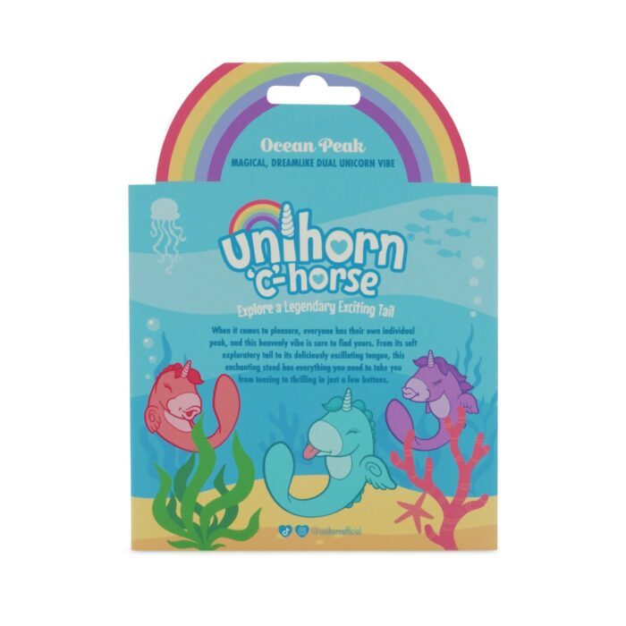 Вібратор-єдиноріжка Unihorn - C Horse - Ocean Peak, вагінально-кліторальна стимуляція - Зображення 8