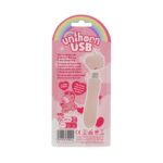 Вібратор-єдиноріжка Unihorn USB Bullet - Heart Throb, віброкуля, USB-зарядка - Зображення 2