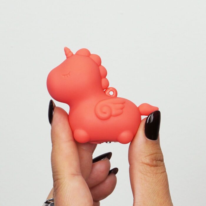 Вібратор-єдиноріжка Unihorn Mini - Peachy Pony, брелок з вібрацією - Зображення 7