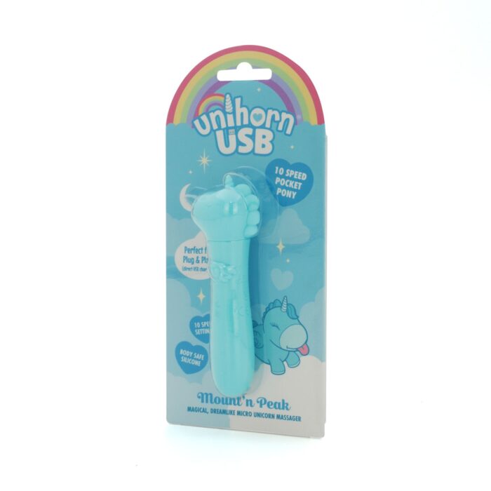 Вібратор-єдиноріжка Unihorn USB Bullet - Mount'n Peak, віброкуля, USB-зарядка - Зображення 2