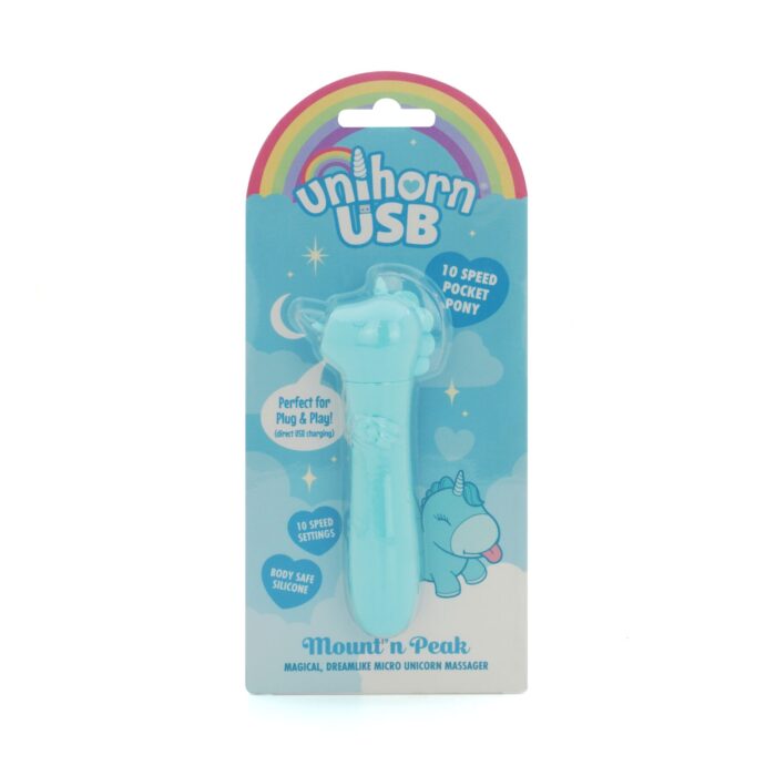 Вібратор-єдиноріжка Unihorn USB Bullet - Mount'n Peak, віброкуля, USB-зарядка - Зображення 6
