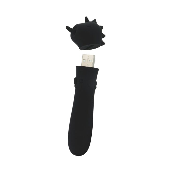 Вібратор-єдиноріжка Unihorn USB Bullet - Wild Spirit, віброкуля, USB-зарядка - Зображення 2