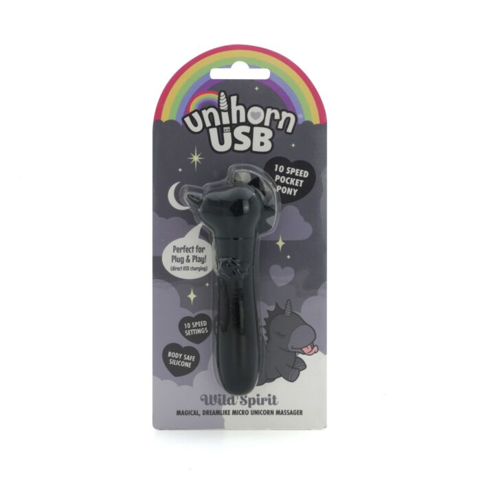 Вібратор-єдиноріжка Unihorn USB Bullet - Wild Spirit, віброкуля, USB-зарядка - Зображення 7