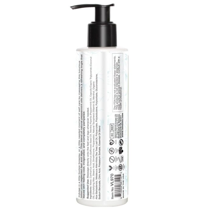 Лосьйон для масажу ніг та ступень Sensuva ELXYR Massage Lotion Peppermint (236 мл) - Зображення 2