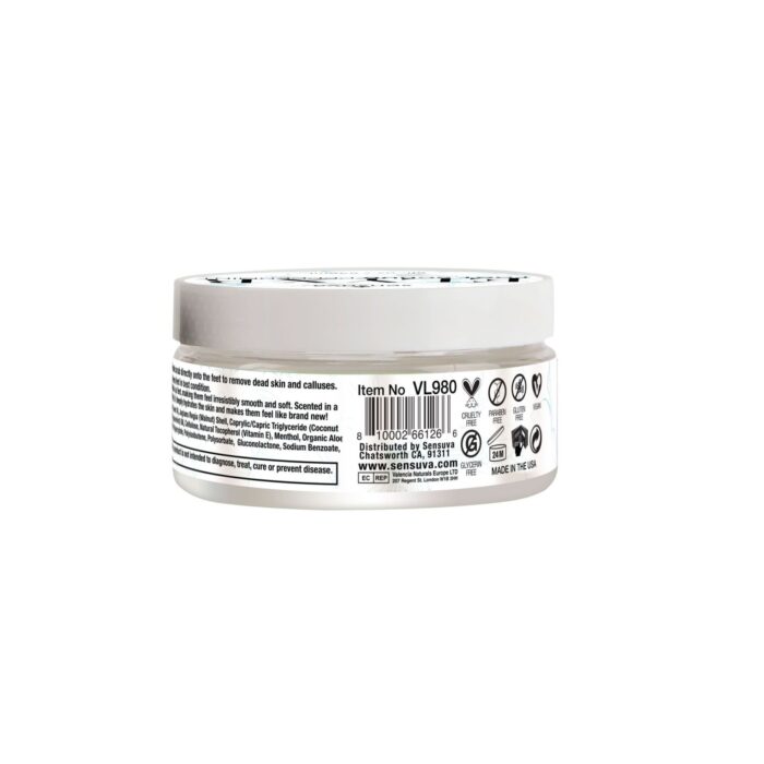 Скраб для ніг Sensuva ELXYR Foot Scrub Peppermint (236 мл) - Зображення 2