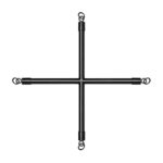Хрестовина Bedroom Fantasies Hog Tie Cross Bar With Cuffs - Зображення 7