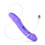 Вібратор Good Vibes Only - Flax Vibrating Dildo with G-Spot Stimulator - Зображення 9