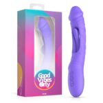 Вібратор Good Vibes Only - Flax Vibrating Dildo with G-Spot Stimulator - Зображення 11