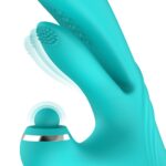 Вібратор-кролик Good Vibes Only - Lisa Thrusting Rabbit Vibrator with G-Spot Stimulator - Зображення 6