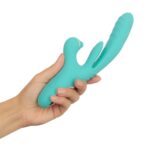 Вібратор-кролик Good Vibes Only - Lisa Thrusting Rabbit Vibrator with G-Spot Stimulator - Зображення 9