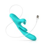 Вібратор-кролик Good Vibes Only - Lisa Thrusting Rabbit Vibrator with G-Spot Stimulator - Зображення 11