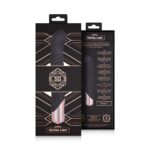 Вібратор-кролик Rosy Gold - Rabbit Vibrator with thrusting function - Black - Зображення 8
