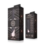 Вібратор-кролик Rosy Gold - Rabbit Vibrator with thrusting function - Black - Зображення 9