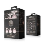 Набір анальних іграшок Rosy Gold - Metal Butt Plug Set 3 Pieces - Зображення 2