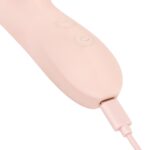 Вібратор-кролик Good Vibes Only - SHAI Thrusting Vibrator Soft Silicone - Pink - Зображення 3