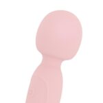 Вібромасажер Good Vibes Only - SIMI Double-Sided Wand Vibrator Soft Silicone - Pink - Зображення 2