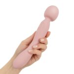 Вібромасажер Good Vibes Only - SIMI Double-Sided Wand Vibrator Soft Silicone - Pink - Зображення 4