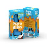 Ароматна свічка пікантної форми Pure Bliss Blue Coco Splash (Кокосове молоко) 15 см - Зображення 3