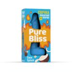Ароматна свічка пікантної форми Pure Bliss Blue Coco Splash (Кокосове молоко) 18 см - Зображення 4