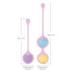 Вагінальні кульки Wooomy Love Pearls - Зображення 3