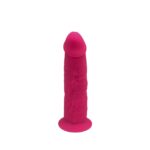 Фалоімітатор з вібрацією SilexD Henry Vibro Pink (MODEL 2 size 7in) + LRS, діаметр 4,4 см - Зображення 7