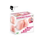 Смоктальна вагіна-мастурбатор Real Body Real Sophia, вагіна та анус, з вібрацією і звуком - Зображення 4