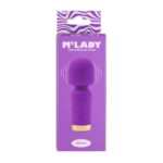 Вібромасажер M’Lady Mini Vibrating Wand Purple - Зображення 4