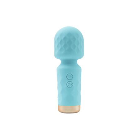 Lady Mini Vibrating Wand Teal