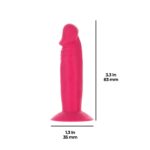 Набір фалоімітаторів ADDICTION Silly Willy 3.3” Silicone Dildo, 3 кольори, 12 шт - Зображення 14