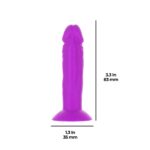 Набір фалоімітаторів ADDICTION Silly Willy 3.3” Silicone Dildo, 3 кольори, 12 шт - Зображення 18