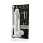 Фалоімітатор ADDICTION Pearl 8.5" Dildo with Balls, віброкуля в подарунок - Зображення 5