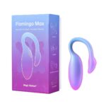Смарт-віброяйце Magic Motion Flamingo Max Blue 2 в 1: віброяйце та тренажер Кегеля, 10 режимів - Зображення 3