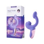 Смарт-вібратор Magic Motion Ponder Purple, подвійна стимуляція, віброяйце+язичок для клітора - Зображення 5