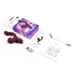 Смарт-вібратор Magic Motion Ponder Red, подвійна стимуляція, віброяйце+язичок для клітора - Зображення 2