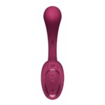 Вагінально-кліторальний вібратор Satisfyer G for Goddess 2 Wine Red, 2 мотори - Зображення 4