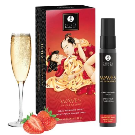 Shunga Waves of Pleasure Strawberry Sparkling Wine