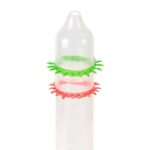 Насадка на член Recare Spike Condom Green (презерватив з рядами шипів)