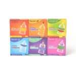 Насадка на член Recare Spike Condom Pink (презерватив з кульками та рядами шипів) - Зображення 5